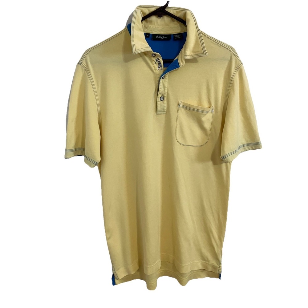 Bobby‎ Jones Men's Golf Polo Shirt M Pima Cotton Golfer at Placket Resort Preppy